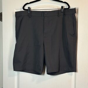 PGA Tour Men's Performance Athletic Shorts | Charcoal Grey | Size 42